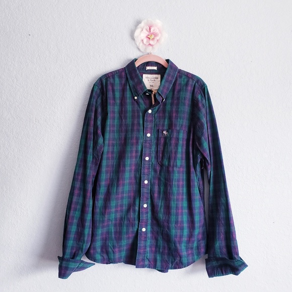 Abercrombie & Fitch Other - Abercrombie & Fitch Plaid Flannel Button Down